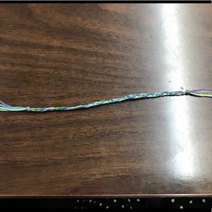 Handmade woven bracelet